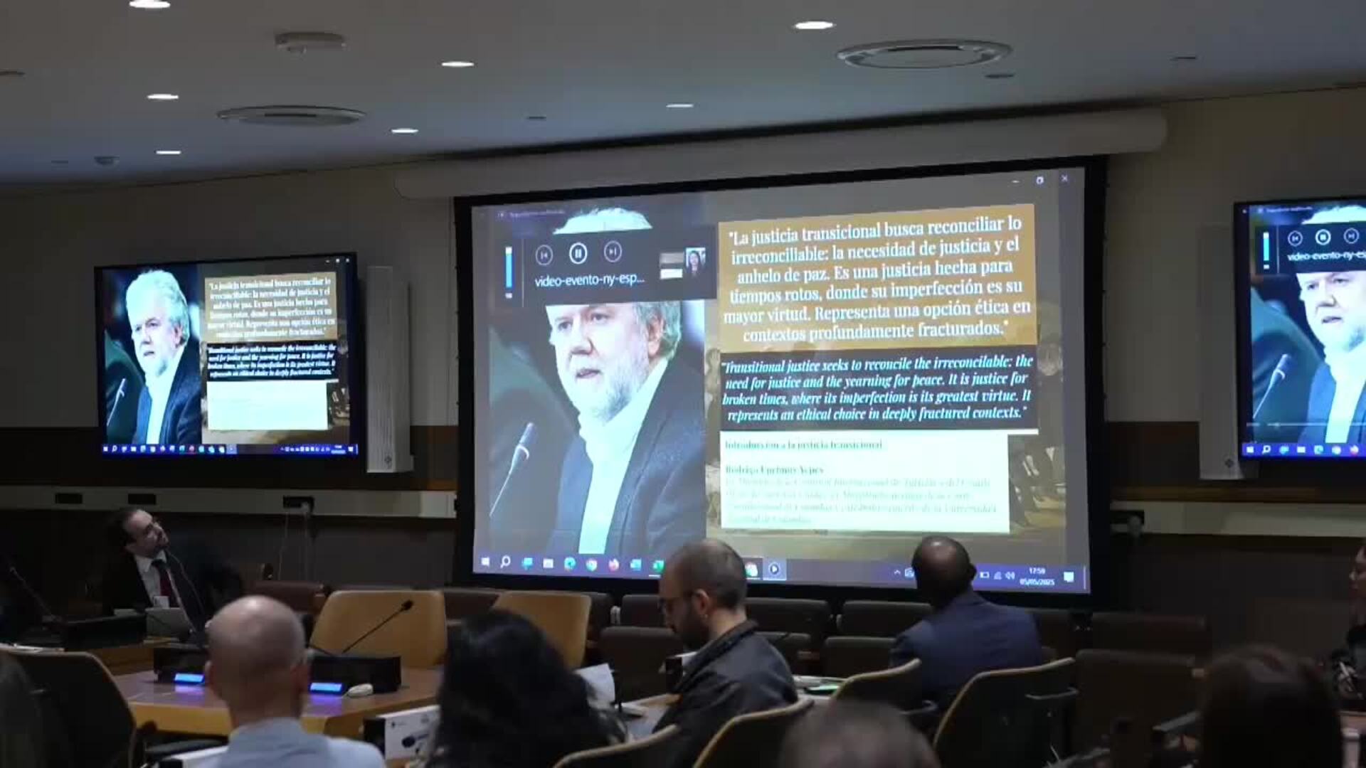 La experiencia de Latinoamérica, puesta de ejemplo en la ONU para la justicia transicional