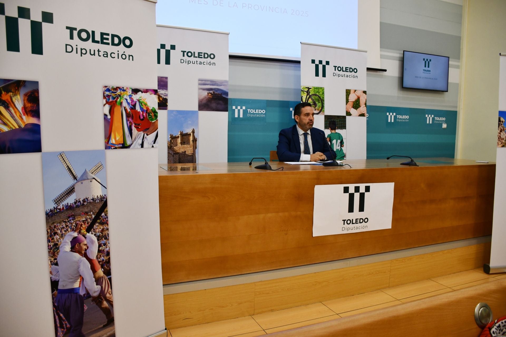 Joaquín Romera ha detallado este lunes las actividades en la Diputación de Toledo