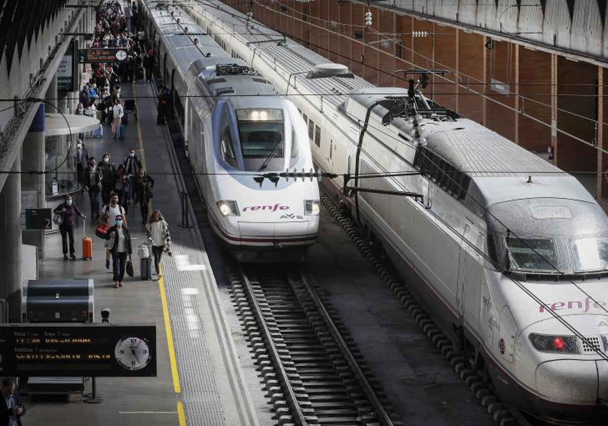 La estación de Santa Justa en Sevilla
