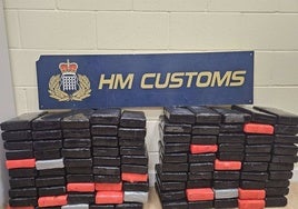 Incautan 120 kilos de cocaína en un granelero que había hecho escala en Gibraltar