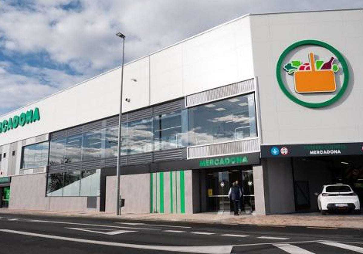 Nueva tienda de Mercadona en León en una imagen cedida