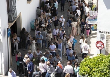 Lo que un turista dice asombrado de los Patios de Córdoba: «No es sólo ver el patio y las flores, sino ver cómo se vivía antes»