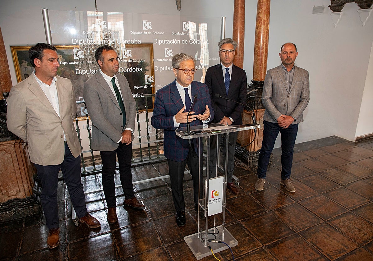 El presidente de la Institución provincial cordobesa, tras el encuentro