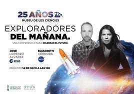 Expertos de la NASA y la ESA avanzan el futuro de la exploración espacial en una conferencia en el Museu de les Ciències