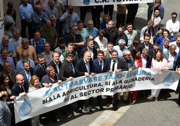 «¡Hasta aquí hemos llegado!», claman los regantes murcianos contra el recorte del trasvase Tajo-Segura
