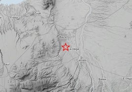 Un terremoto de 2,7 grados sacude Baza y varios pueblos del norte de la provincia de Granada