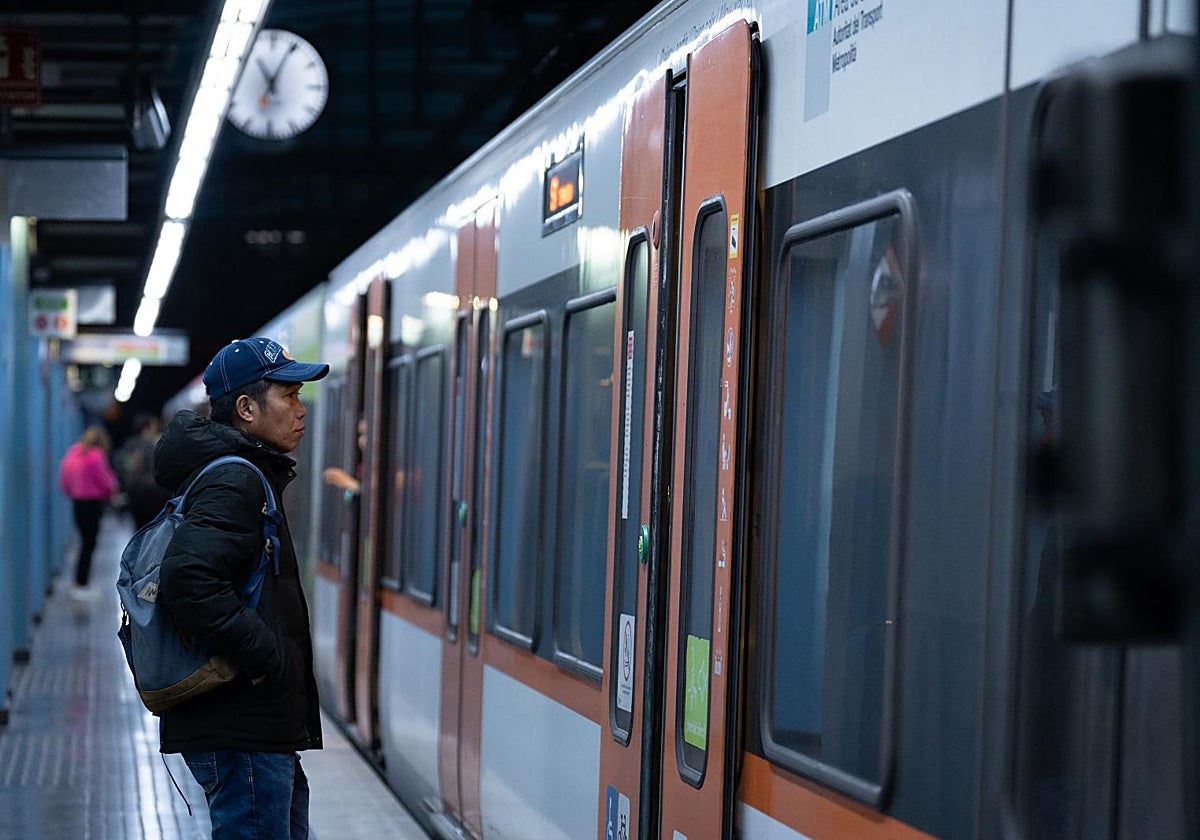 Estación de FGC de Gràcia en Barcelona