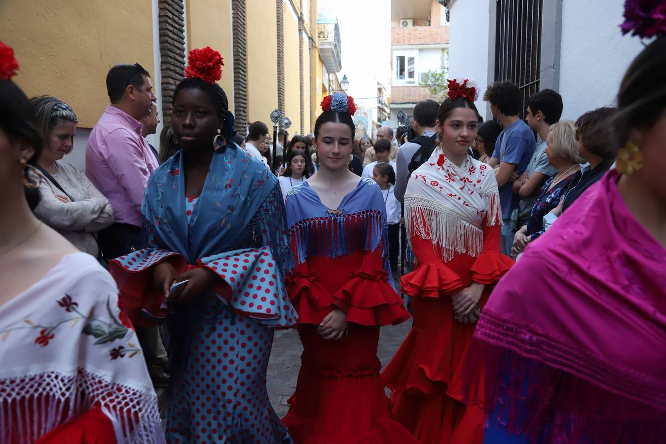 La procesión infantil y juvenil de la Divina Pastora de Córdoba, en imágenes