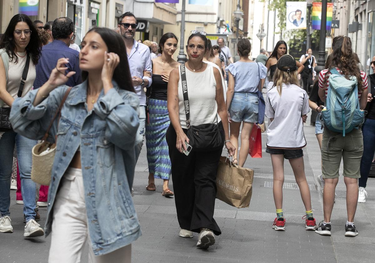 Ambiente en el Centro de Córdoba