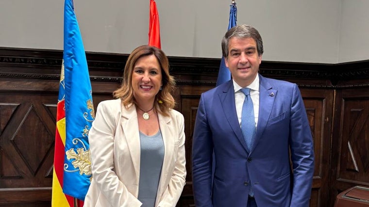 María José Catalá y Raffaele Fitto, reunidos en Valencia