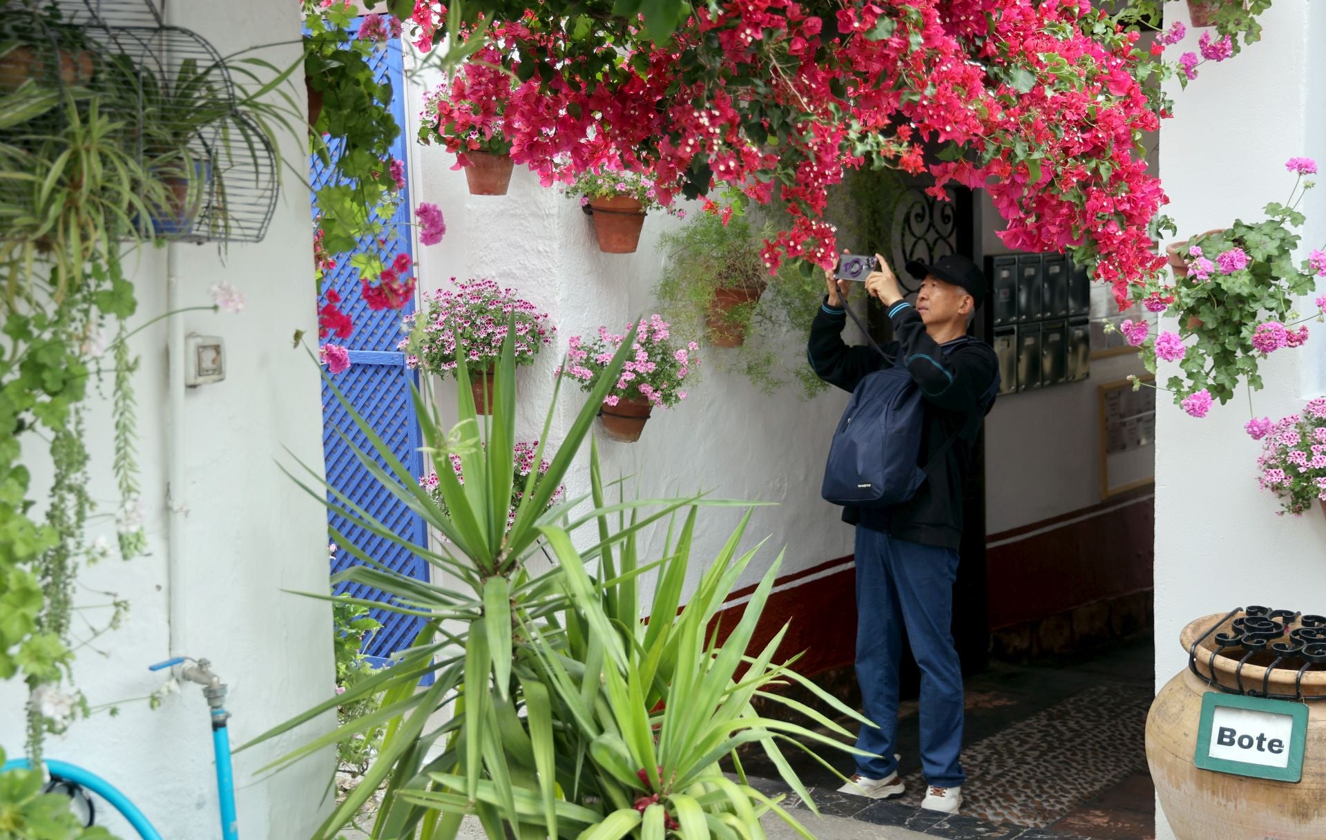 El patio de Marroquíes, 6 en Córdoba, en imágenes