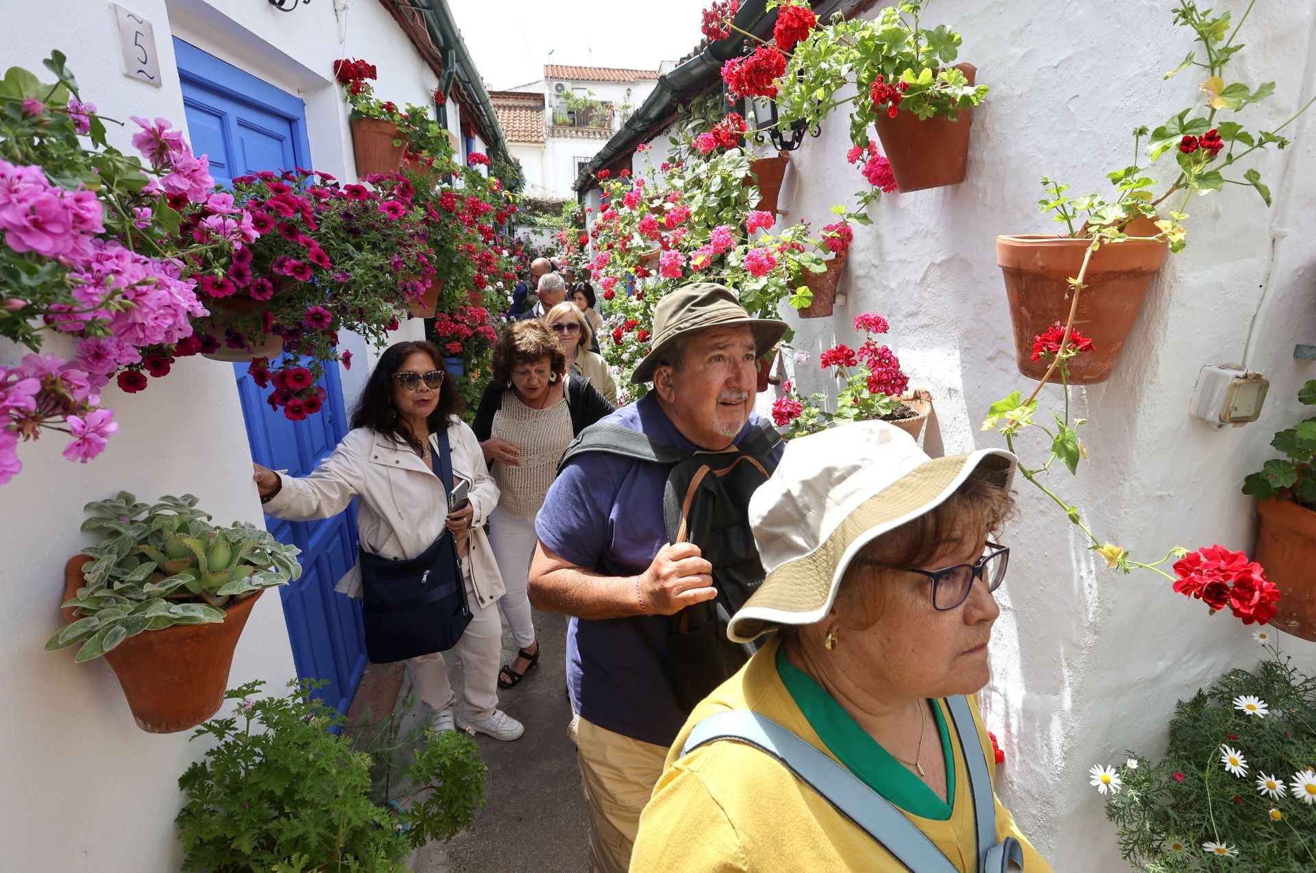 El patio de Marroquíes, 6 en Córdoba, en imágenes