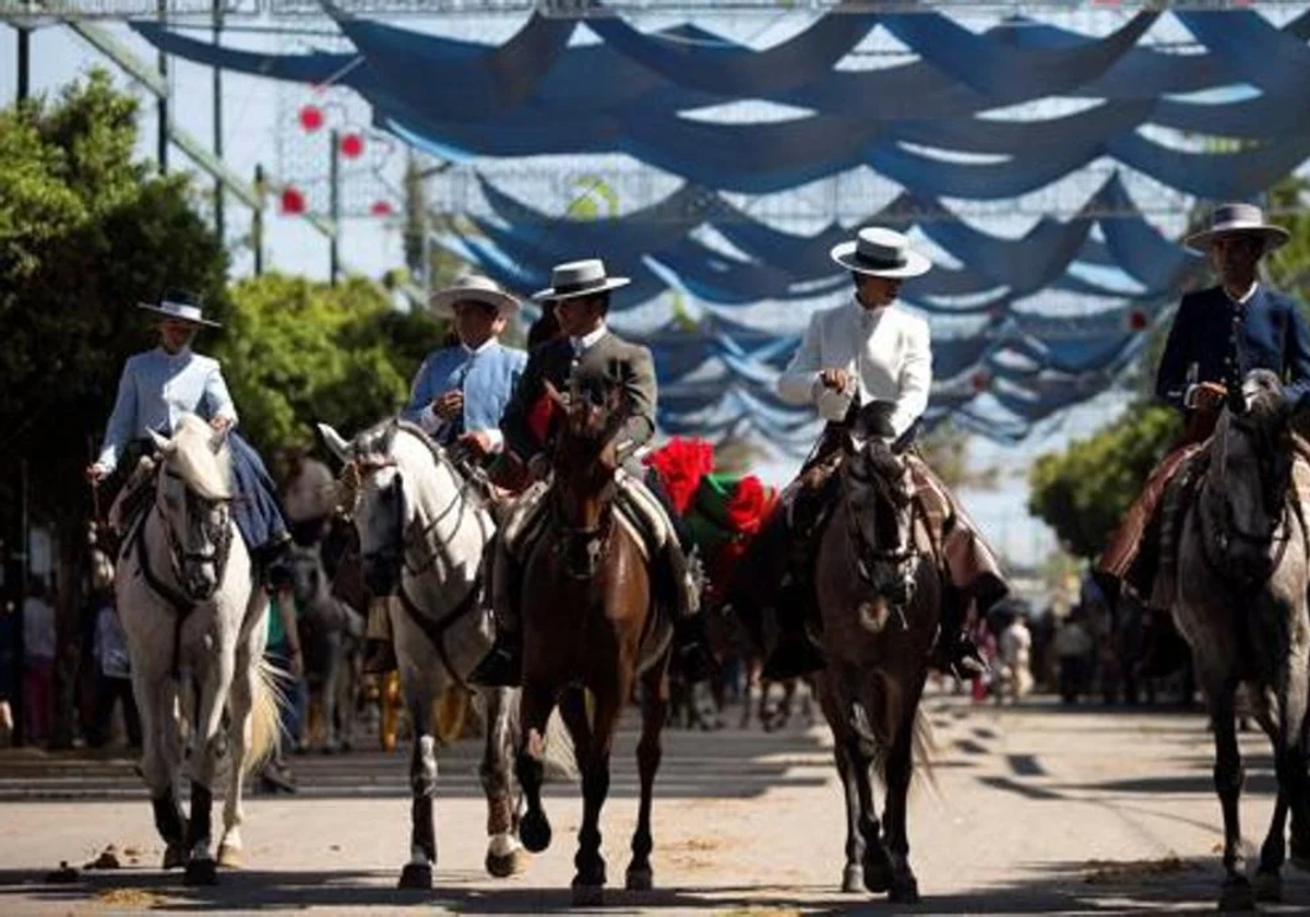 Imagen de la Feria de Málaga en una edición anterior