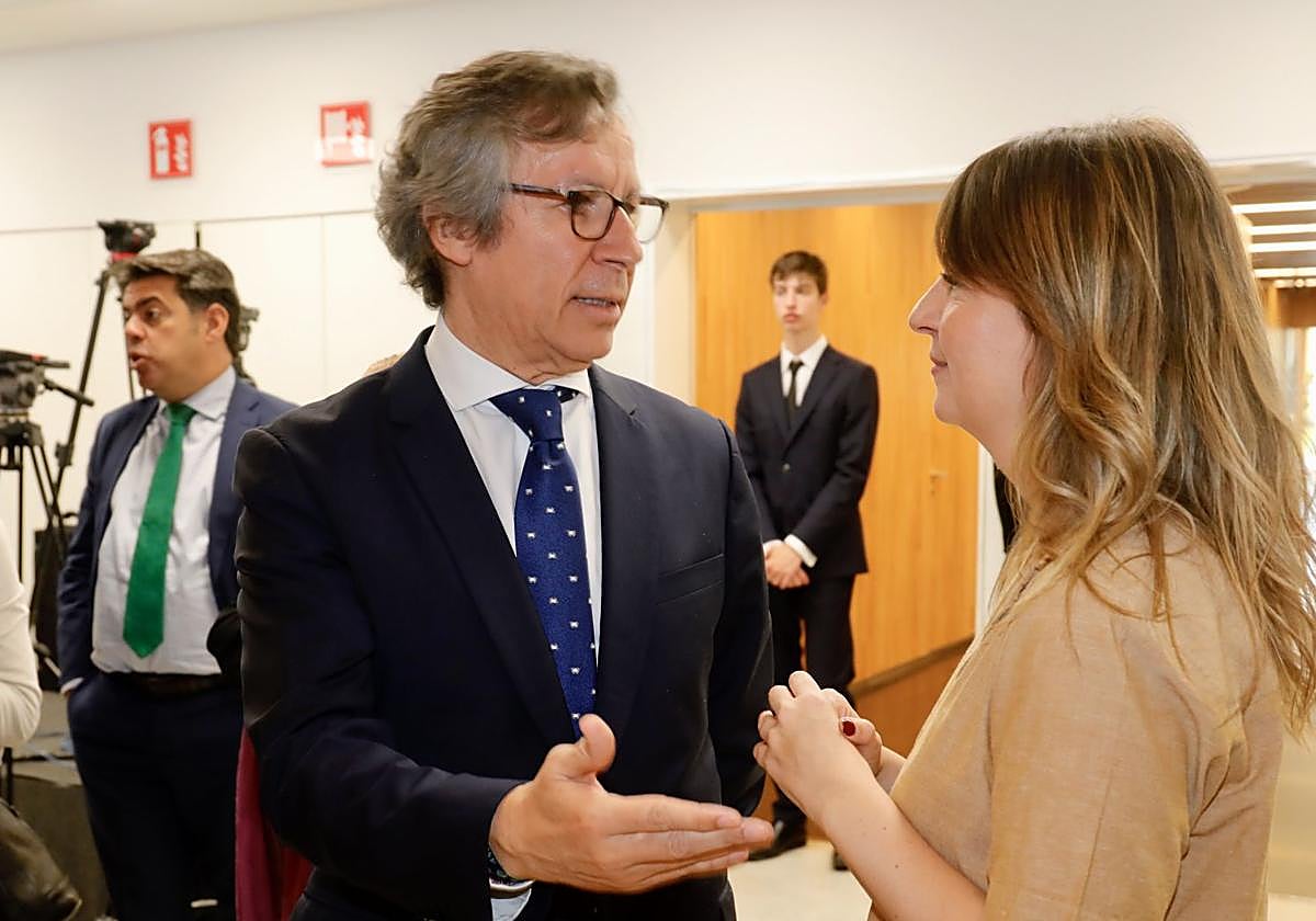 Carlos Floriano, diputado del Partido Popular, en un encuentro en ABC