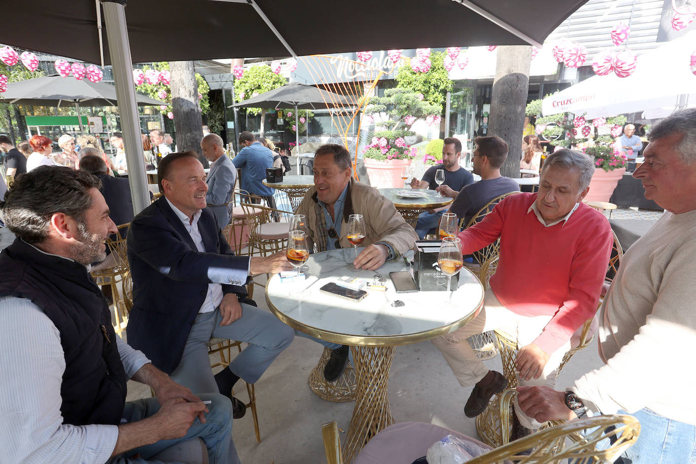 La cata de vinos de &#039;Córdoba en Flor&#039;, en imágenes