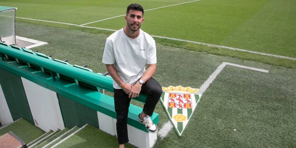 Jacobo , jugador del Córdoba CF: «Si no estamos en play off hoy, es porque nosotros la hemos liado»