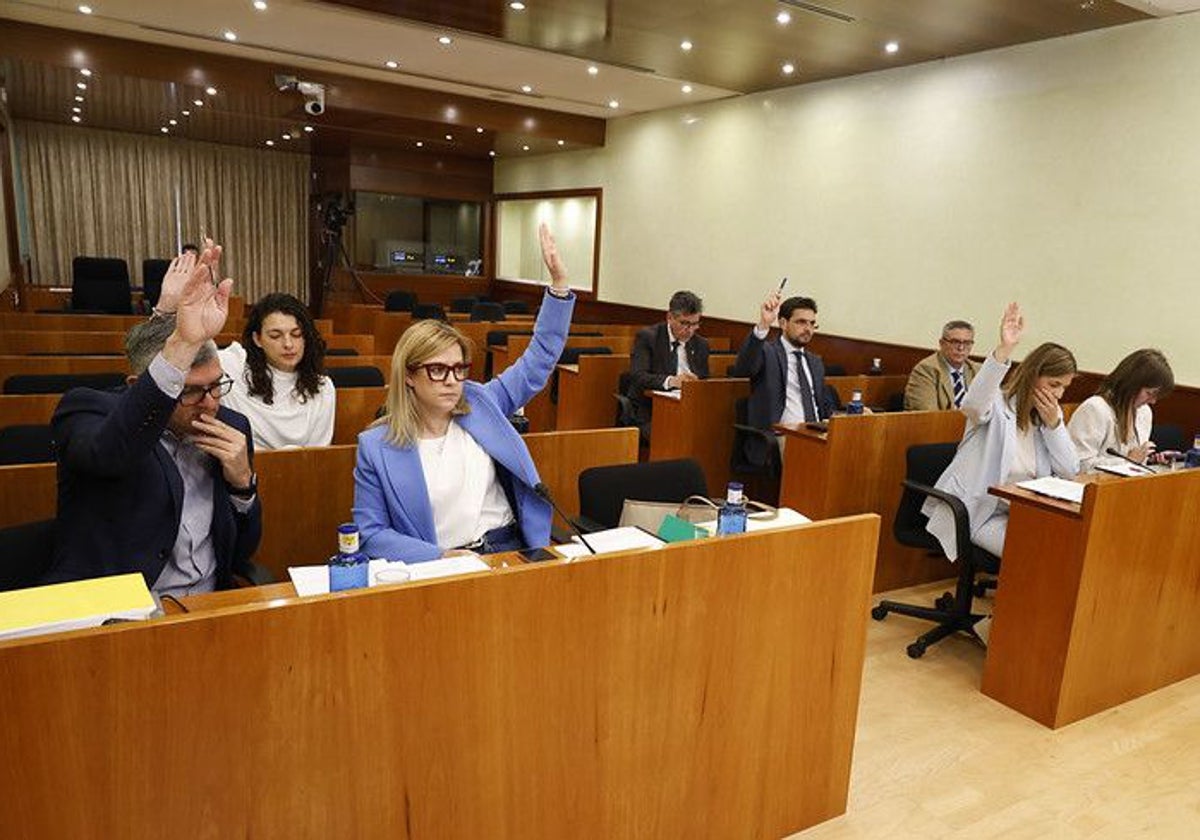 Votación en la Comisión de Asuntos Generales en la que PSOE y PP han coincidido en el voto