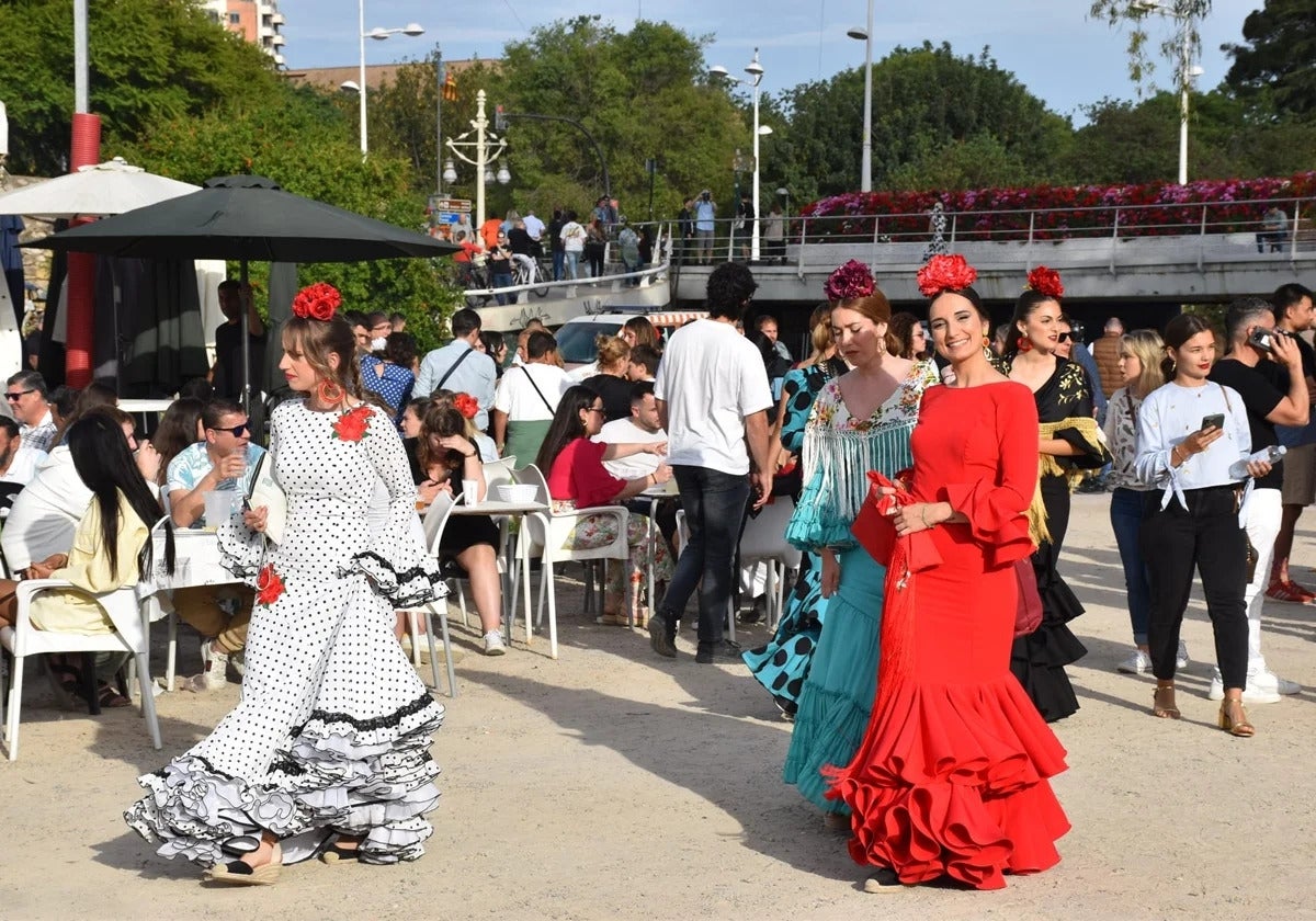 Imagen de archivo tomada en la Feria Andaluza de Valencia de otro año