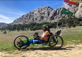 Alejandro Navarro, el exlegionario con un 92% de discapacidad que correrá los 101 km de Ronda: «Nosotros también estamos ahí»