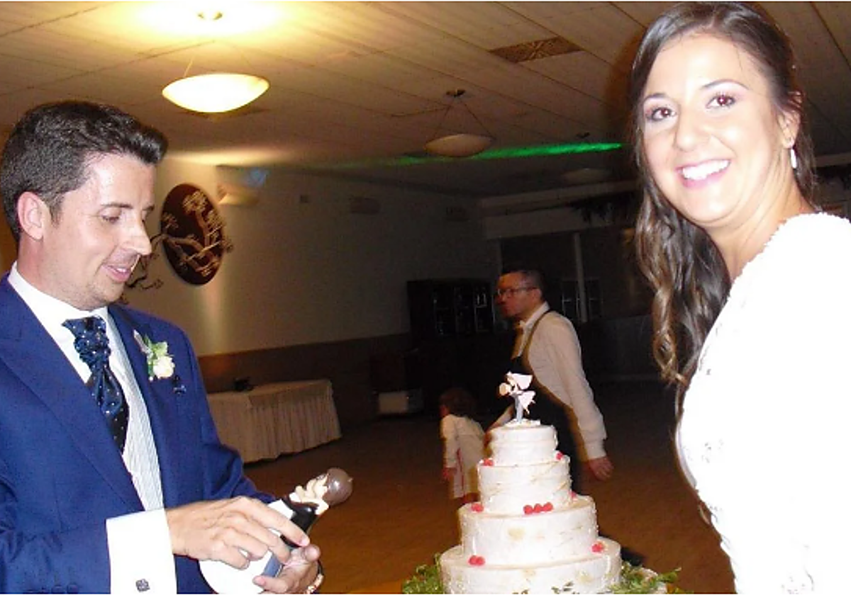 Imagen de Maje y Antonio el día de su boda, un año antes del asesinato