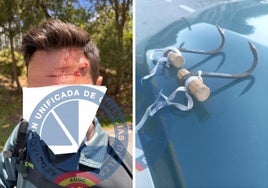 Un guardia civil sufre una «brutal agresión» durante el salto a la valla de un inmigrante en Ceuta