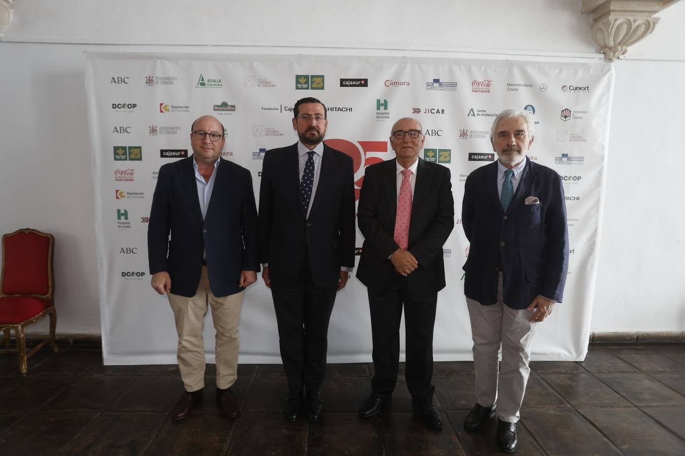 Los asistentes a la celebración del 25 aniversario de ABC Córdoba, en imágenes