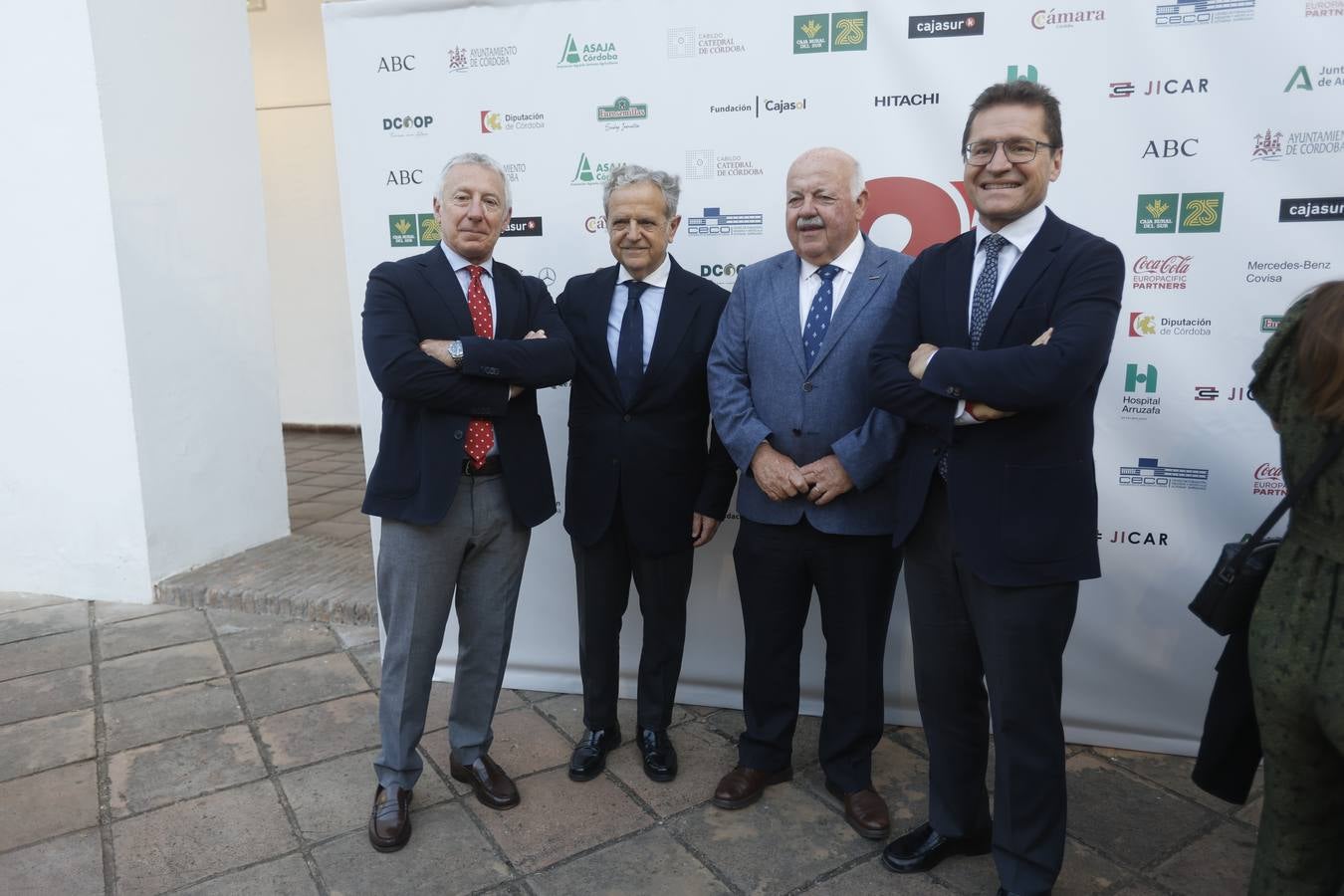 Los asistentes a la celebración del 25 aniversario de ABC Córdoba, en imágenes