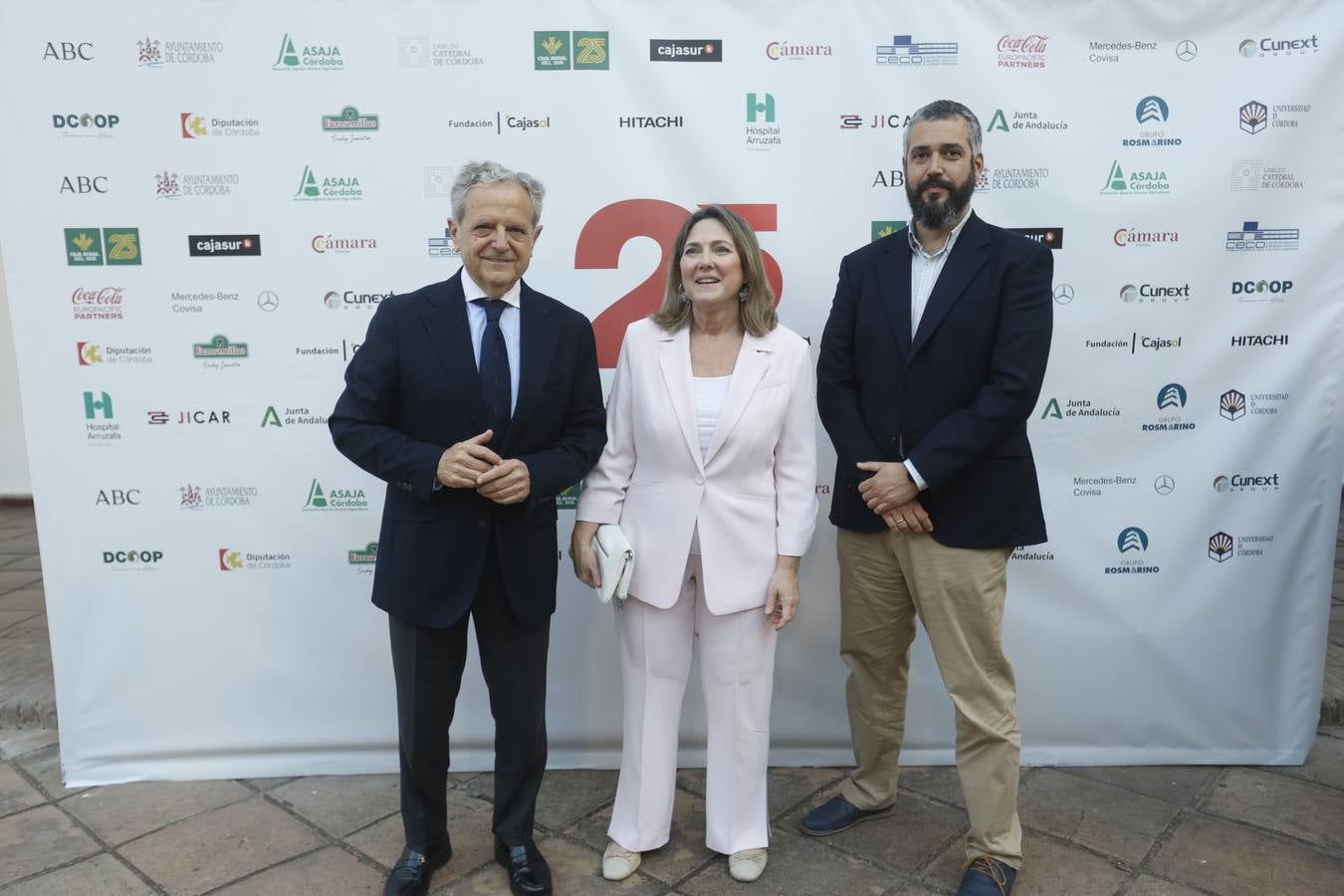 Los asistentes a la celebración del 25 aniversario de ABC Córdoba, en imágenes