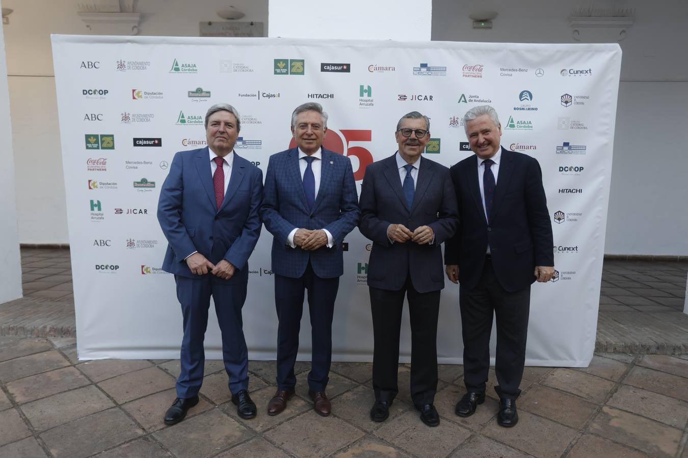 Los asistentes a la celebración del 25 aniversario de ABC Córdoba, en imágenes