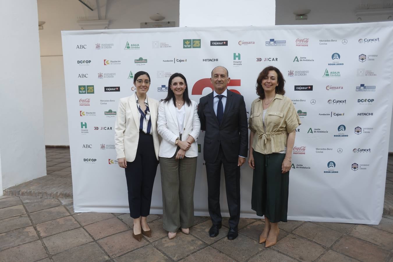 Los asistentes a la celebración del 25 aniversario de ABC Córdoba, en imágenes