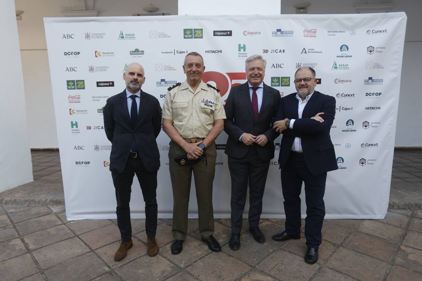 Los asistentes a la celebración del 25 aniversario de ABC Córdoba, en imágenes