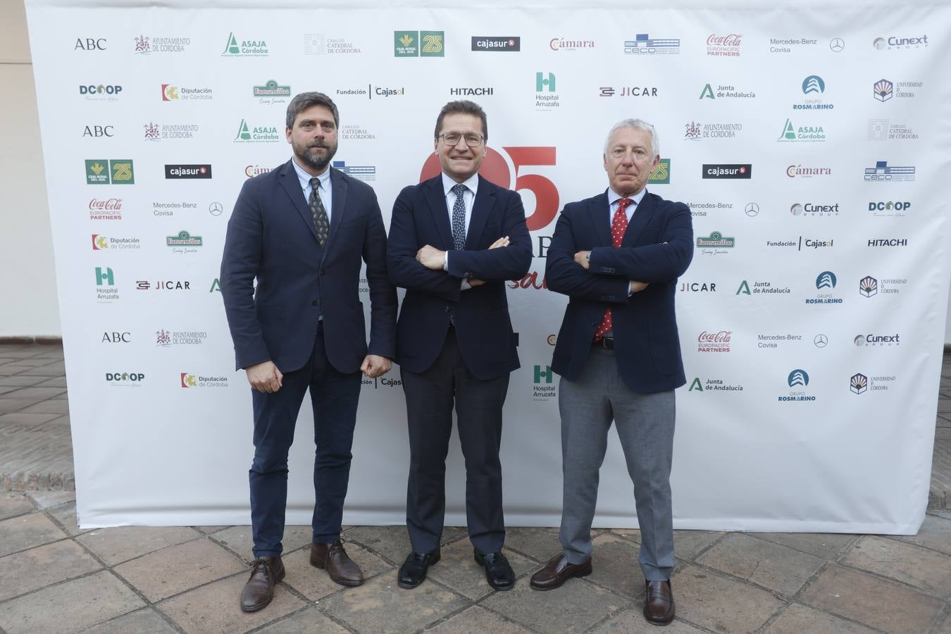 Los asistentes a la celebración del 25 aniversario de ABC Córdoba, en imágenes