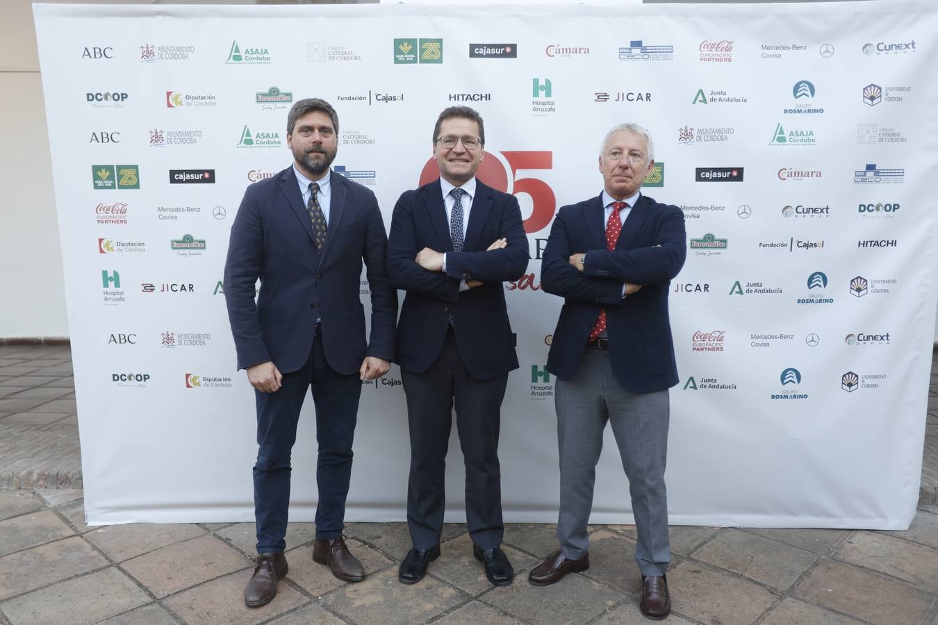 Los asistentes a la celebración del 25 aniversario de ABC Córdoba, en imágenes