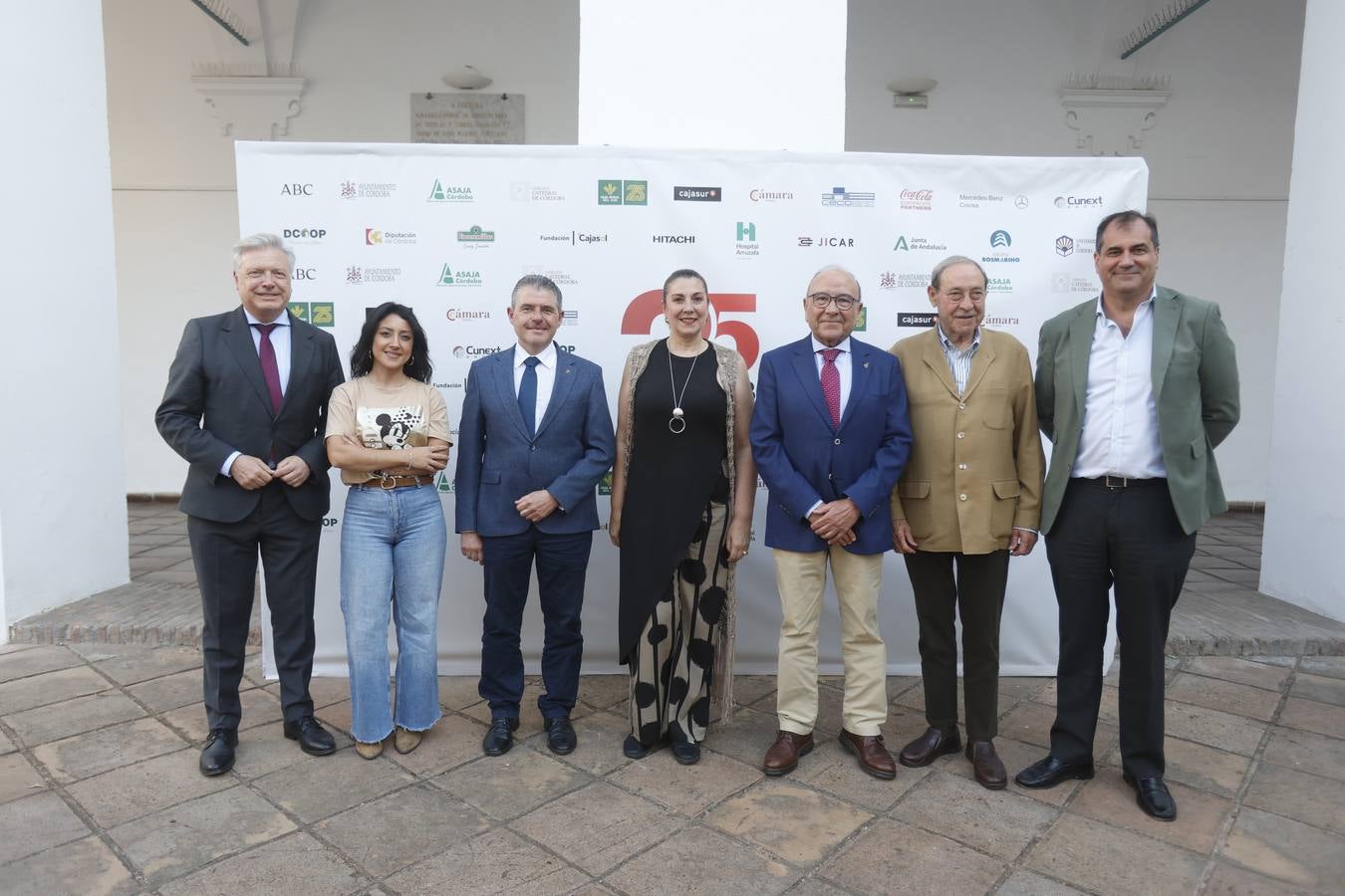 Los asistentes a la celebración del 25 aniversario de ABC Córdoba, en imágenes