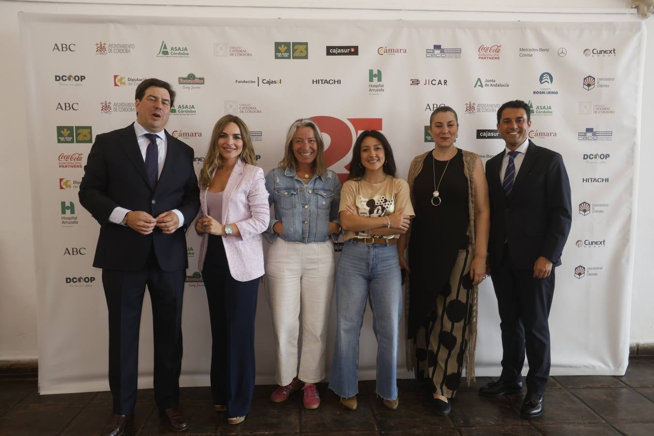 Los asistentes a la celebración del 25 aniversario de ABC Córdoba, en imágenes