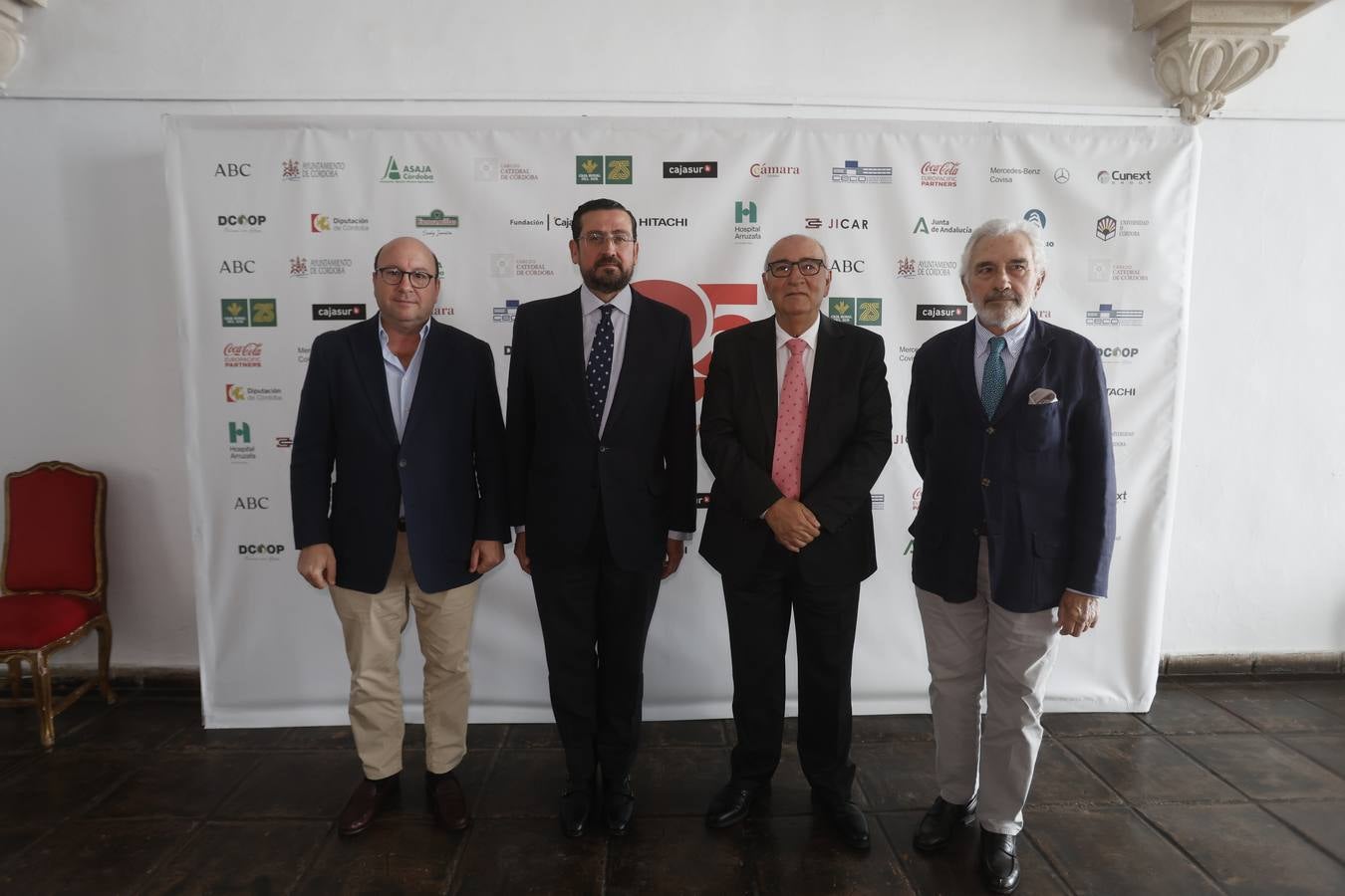 Los asistentes a la celebración del 25 aniversario de ABC Córdoba, en imágenes