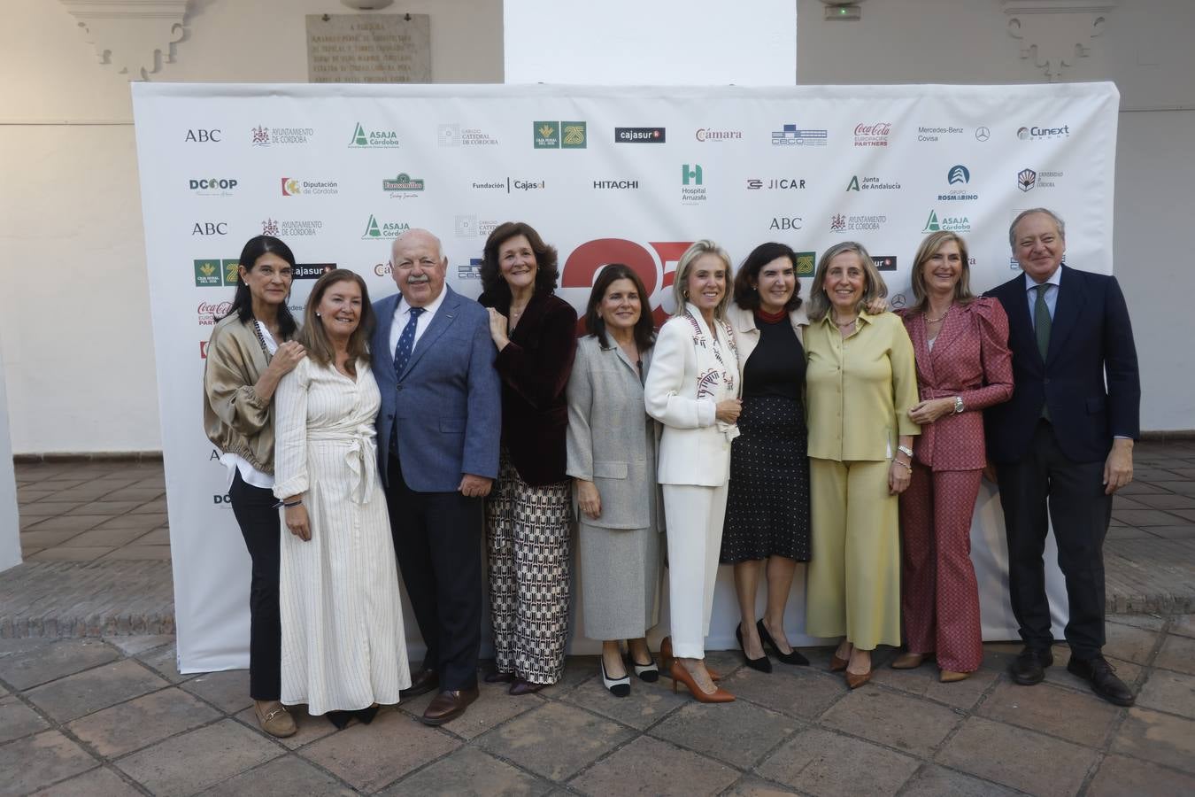 Los asistentes a la celebración del 25 aniversario de ABC Córdoba, en imágenes