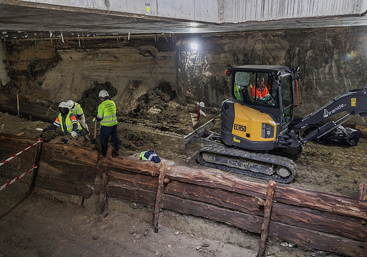 Obras de ampliación de la línea 11 de Metro
