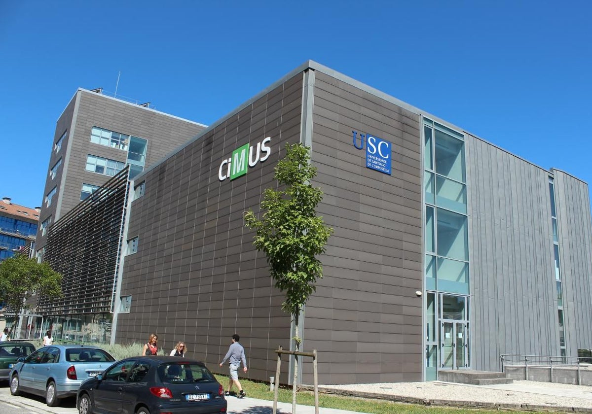 Las instalaciones del CiMUS, en el campus universitario de Santiago de Compostela