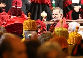 El Rey, investido Honoris Causa en Coímbra: «Es el momento de la Europa unida»