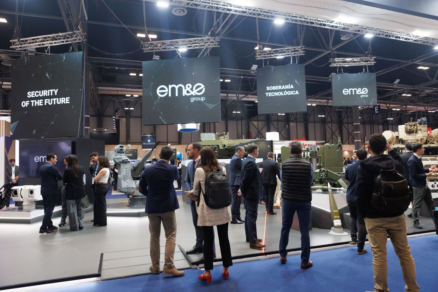 La intensa jornada de Córdoba en la Feria Internacional de Defensa, en imágenes