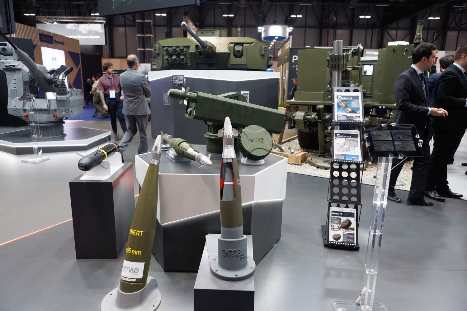 La intensa jornada de Córdoba en la Feria Internacional de Defensa, en imágenes