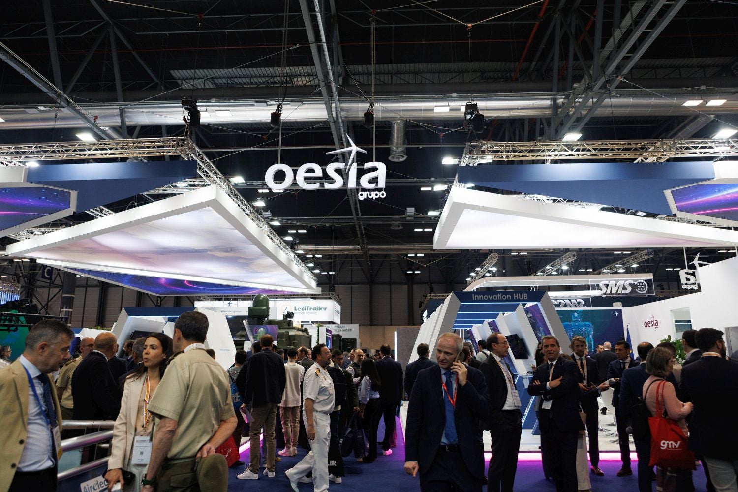 La intensa jornada de Córdoba en la Feria Internacional de Defensa, en imágenes