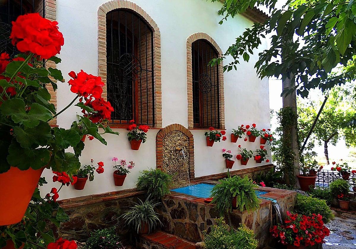 Rincón en Iznájar que participa en el concurso