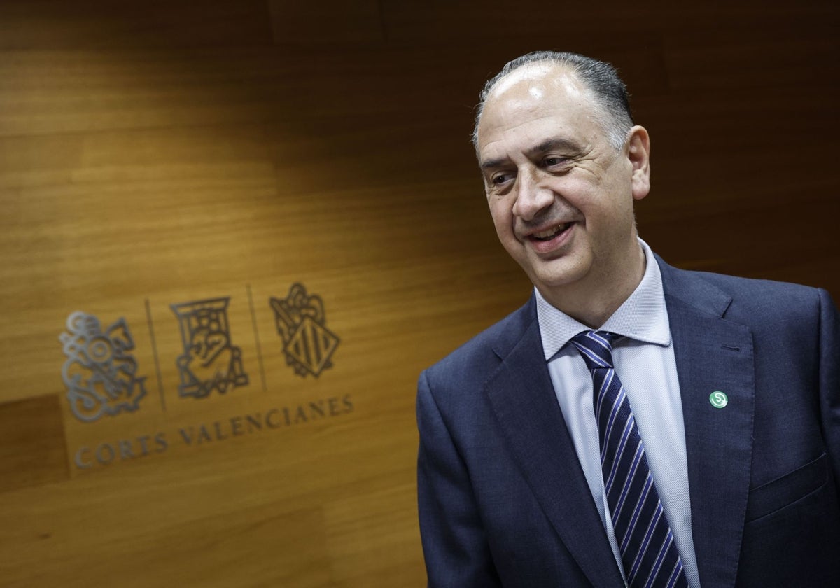 Imagen de archivo del conseller de Emergencias e Interior, Juan Carlos Valderrama