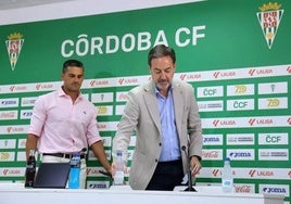 Monterrubio confirma que no hay números rojos en las cuentas anuales del Córdoba CF «por primera vez en su historia»