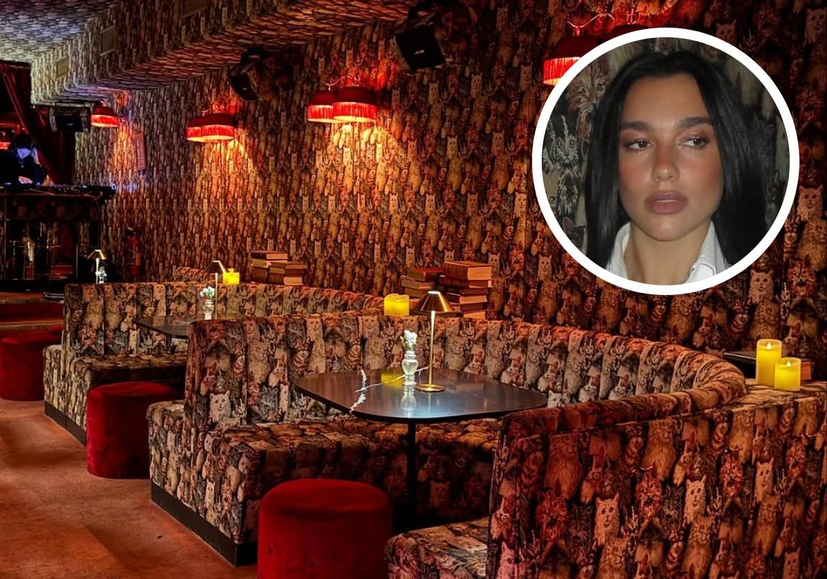El bar de Madrid en el que estuvo Dua Lipa: carta de cócteles y dónde está