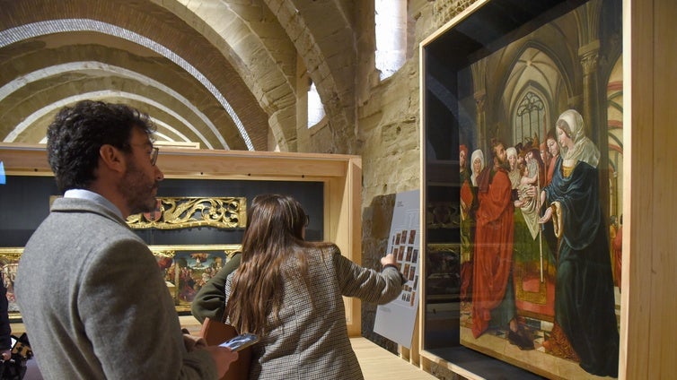 Más de 2.500 visitas en el primer mes de apertura de Sijena avalan el éxito de la reforma del monasterio