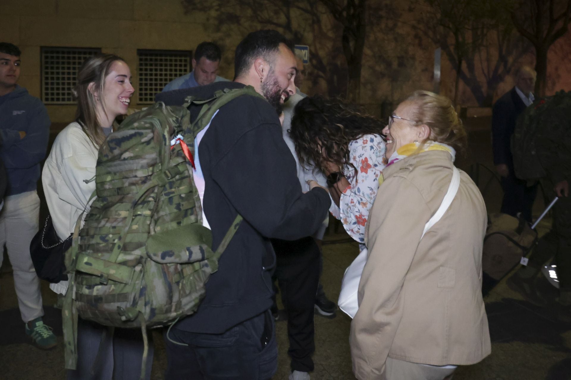 En imágenes, el emotivo regreso de El Líbano de los primeros militares de la BRI X de Córdoba