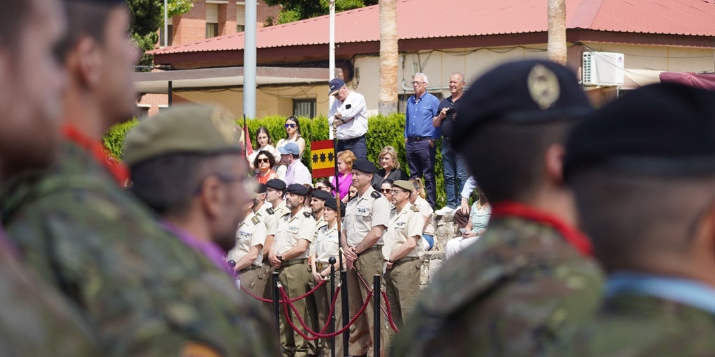 La base de Cerro Muriano de Córdoba despide al contingente que se desplegará en Letonia en junio